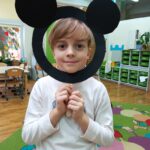 Chłopiec jako Myszka Miki