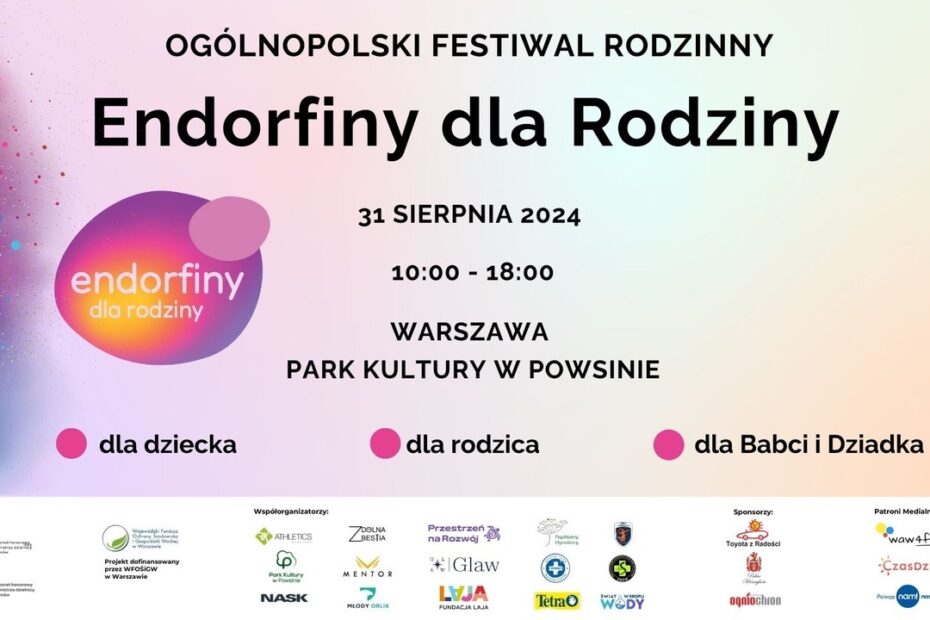 Plakat Endorfiny dla Rodziny