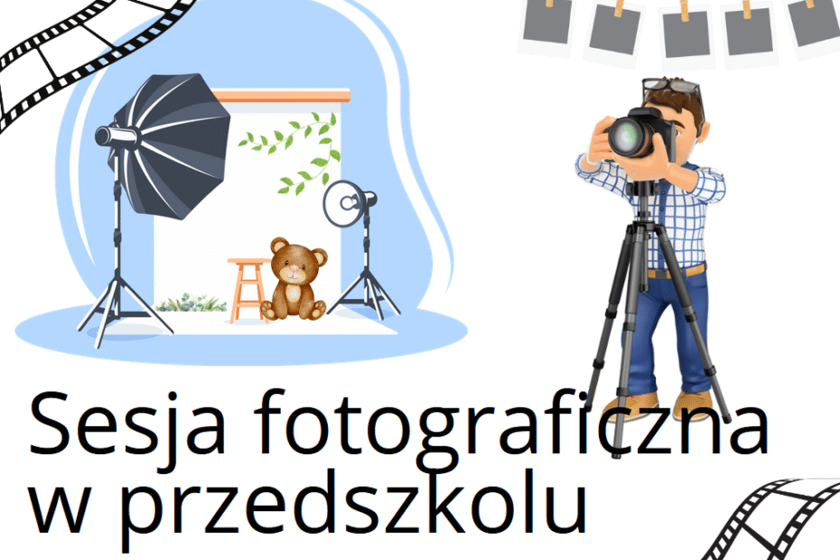 Sesja fotograficzna w przedszkolu