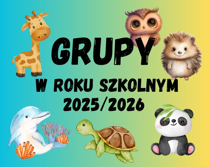 Grupy w roku szkolnym 2025-2026