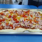 Gotowa pizza zespołu czerwonego
