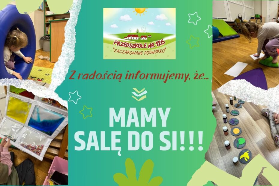 Z radością informujemy, że mamy salę do SI!!!