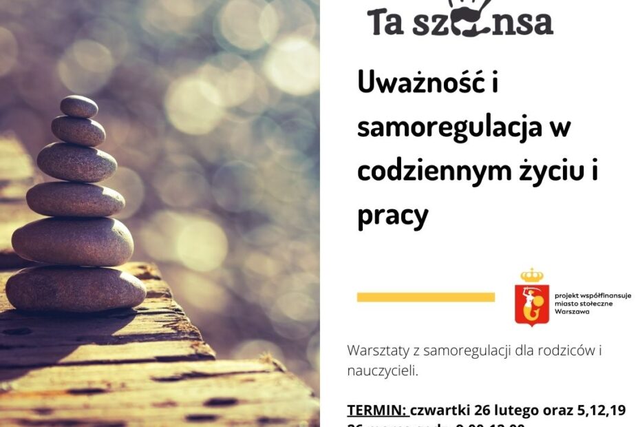 Plakat - warsztaty dla rodziców